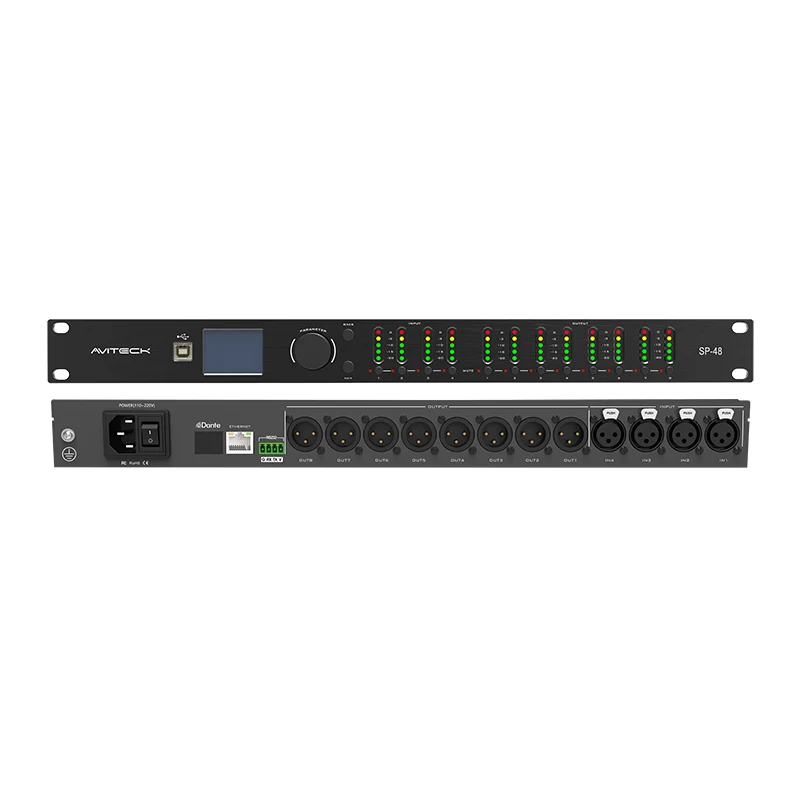 ໂປຣເຊສເຊີການຈັດການລຳໂພງ 4-Input 8-Output ຍົກລະດັບການຄວບຄຸມລະບົບສຽງແນວໃດ?