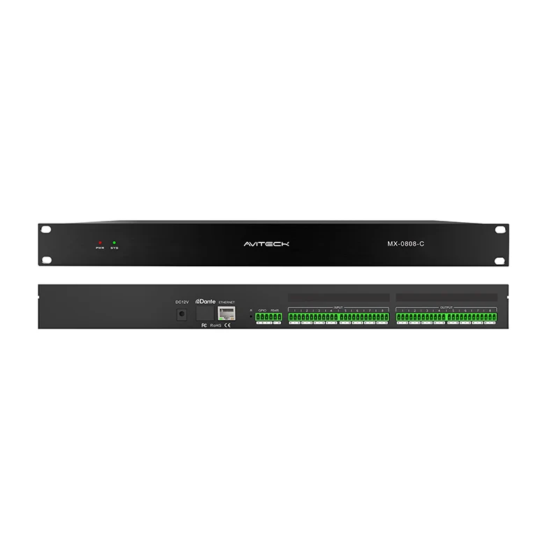 ແມ່ນຫຍັງເຮັດໃຫ້ 12V Dante 8 ໃນ 8 Out Network Audio Processor ເປັນສິ່ງຈໍາເປັນສໍາລັບລະບົບ AV ທີ່ທັນສະໄຫມ?